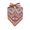 Printed Headscarf Blue Paisley Floral Online
