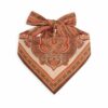 Printed Headscarf Tangerine Paisley Online