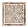 Printed Silk Maxi Square Cream Perla Paisley Online Printed Silk Maxi Square Cream Perla Paisley Online