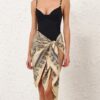 Printed Silk Maxi Square Cream Perla Paisley Online Printed Silk Maxi Square Cream Perla Paisley Online