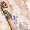 Printed Silk Neck Scarf Cream Multi Floral Online Printed Silk Neck Scarf Cream Multi Floral Online