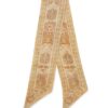 Printed Silk Neck Scarf Tan Perla Paisley Online Printed Silk Neck Scarf Tan Perla Paisley Online