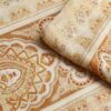 Printed Silk Neck Scarf Tan Perla Paisley Online Printed Silk Neck Scarf Tan Perla Paisley Online