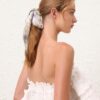 Printed Silk Ribbon Scarf Blue Songbird Online Printed Silk Ribbon Scarf Blue Songbird Online