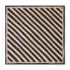 Printed Silk Square 90 Black Stripe Online Printed Silk Square 90 Black Stripe Online