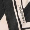 Printed Silk Square 90 Black Stripe Online Printed Silk Square 90 Black Stripe Online
