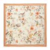 Printed Silk Square 90 Cream Songbird Online Printed Silk Square 90 Cream Songbird Online