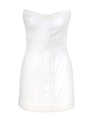 Rebellion Corded Corset Dress Ivory Online Rebellion Corded Corset Dress Ivory Online