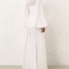 Rebellion Corded Gown Ivory Online