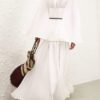 Rebellion Corded Gown Ivory Online
