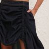 Rebellion Denim Midi Skirt Night Sky Online Rebellion Denim Midi Skirt Night Sky Online