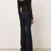 Rebellion Draped Bodysuit Black Online Rebellion Draped Bodysuit Black Online