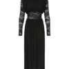 Rebellion Draped Dress Black Online Rebellion Draped Dress Black Online