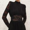 Rebellion Draped Dress Black Online Rebellion Draped Dress Black Online
