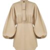 Rebellion Drawn Mini Dress Beige Online