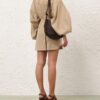Rebellion Drawn Mini Dress Beige Online