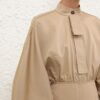 Rebellion Drawn Mini Dress Beige Online