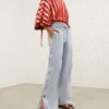 Rebellion Drawn Sweater Red/Cream Stripe Online Rebellion Drawn Sweater Red/Cream Stripe Online