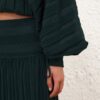 Rebellion Drawn Sweater Teal Online Rebellion Drawn Sweater Teal Online