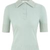Rebellion Embellished Polo Mint Online