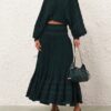 Rebellion Drawn Sweater Teal Online Rebellion Drawn Sweater Teal Online