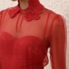 Rebellion Lantern Mini Dress Red Online Rebellion Lantern Mini Dress Red Online
