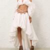 Rebellion Mariners Midi Skirt Ivory Online Rebellion Mariners Midi Skirt Ivory Online