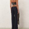 Rebellion Paint Stripe Bandeau Black Stripe Online Rebellion Paint Stripe Bandeau Black Stripe Online