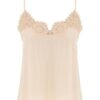 Rebellion Splice Billow Blouse Peach Online Rebellion Splice Billow Blouse Peach Online