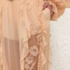 Rebellion Splice Harem Pant Peach Online Rebellion Splice Harem Pant Peach Online