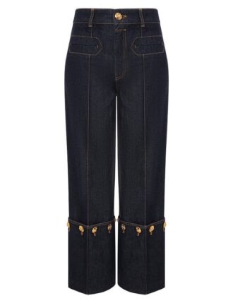 Rebellion Straight Crop Jean Night Sky Online Rebellion Straight Crop Jean Night Sky Online