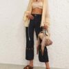 Rebellion Straight Crop Jean Night Sky Online Rebellion Straight Crop Jean Night Sky Online