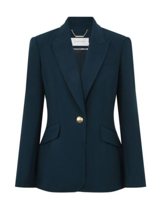 Rebellion Tailored Blazer Teal Online