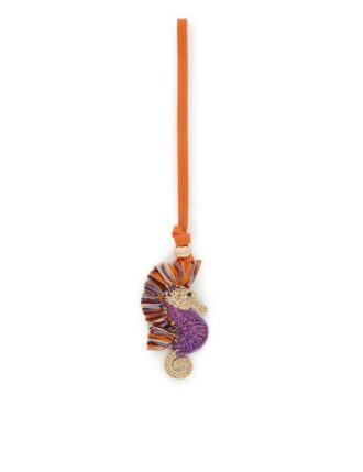 Seahorse Raffia Bag Charm Multico Online