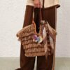 Seahorse Raffia Bag Charm Multico Online Seahorse Raffia Bag Charm Multico Online