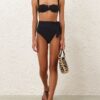 Separates Wide Link Bikini Top Black Online Separates Wide Link Bikini Top Black Online