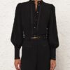 Trim Utility Blouse Black Online Trim Utility Blouse Black Online