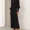 Trim Culotte Pant Black Online Trim Culotte Pant Black Online