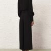 Trim Culotte Pant Black Online Trim Culotte Pant Black Online