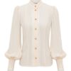 Trim Utility Blouse Cream Online Trim Utility Blouse Cream Online