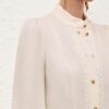 Trim Utility Blouse Cream Online Trim Utility Blouse Cream Online