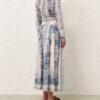 Wanderlust A-Line Maxi Skirt Blue Toile Online Wanderlust A-Line Maxi Skirt Blue Toile Online