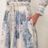 Wanderlust A-Line Maxi Skirt Blue Toile Online Wanderlust A-Line Maxi Skirt Blue Toile Online
