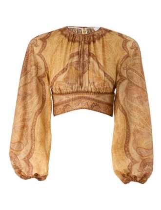 Wanderlust Bodice  Tapestry Mustard Multi Online