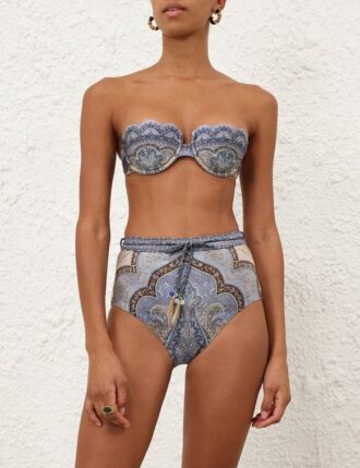 Wanderlust High Waist Pant Tapestry Blue Multi Online