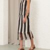 Wanderlust Macrame Maxi Skirt Black/Ivory Online Wanderlust Macrame Maxi Skirt Black/Ivory Online