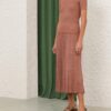 Wanderlust Metallic Tee Metallic Dusty Rose Online Wanderlust Metallic Tee Metallic Dusty Rose Online