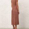 Wanderlust Metallic Tee Metallic Dusty Rose Online Wanderlust Metallic Tee Metallic Dusty Rose Online