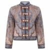 Wanderlust Quilted Jacket Tapestry Blue Multi Online Wanderlust Quilted Jacket Tapestry Blue Multi Online