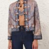 Wanderlust Quilted Jacket Tapestry Blue Multi Online Wanderlust Quilted Jacket Tapestry Blue Multi Online